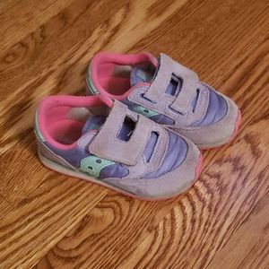 Girls Purple Sauconys